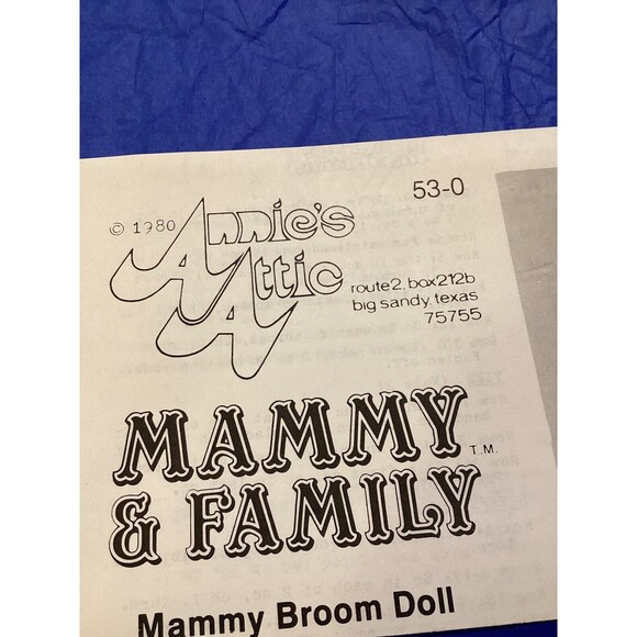 Craft Patterns Annie's Attic Mammy & Family 53-0 & Farmyard Animals 91-5 - Picture 3 of 15